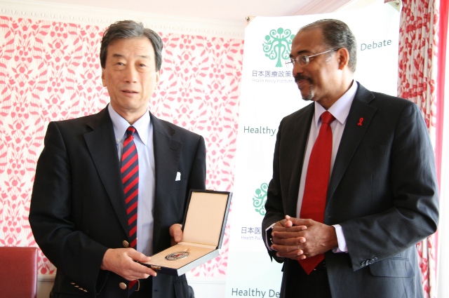 Extraordinary Breakfast Meeting with special guest Mr. Michel Sidibé